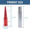 Jdmspeed New Red 32 Pc Set Spike Lug Nuts 9 16 Replacement For Dodge Ram 2500 3500 1994-2011