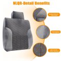 Front Driver Side Top Lean Back Cloth Seat Cover Replacement Medium Quartz Gray D5 C3 For Dodge Ram 1500 2500 3500 1994 1995