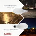 S13192 45w Led Hid Replacement Bulb 5000k Daylight 7500 Lumens Ex39 Mogul Extended Base White Finish Non Dimmable For