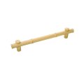 Belwith-keeler B056658-04 Junzi Pull 160mm Center To Satin Brass 
