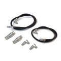 Hydraulic Hose And Fitting Replacement Kit For E-47 E47 Meyer Diamond Blade Pump 45 In Hoses With Swivel Elbow Fittings Quick 