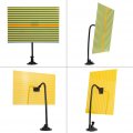 Dent Line Board Paintless Repair Removal Tool Checking Reflector Yellow And Blue Color