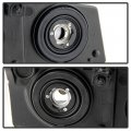Acanii For Black 2003-2006 Chevy Silverado 1500 2500 3500 Avalanche Headlights Front Lamps Driver Passenger Side