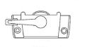 Stb Cam Lock With Lugs And Large White 11 16 In Backset 2 1 Screw Holes Die Cast Zinc Action Latch Keeper Not Included 