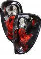Spyder Auto Euro Style Tail Lights Black Clear 