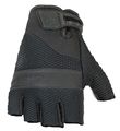Joe Rocket Vento Men S Fingerless Motorcycle Riding Gloves Black Medium 