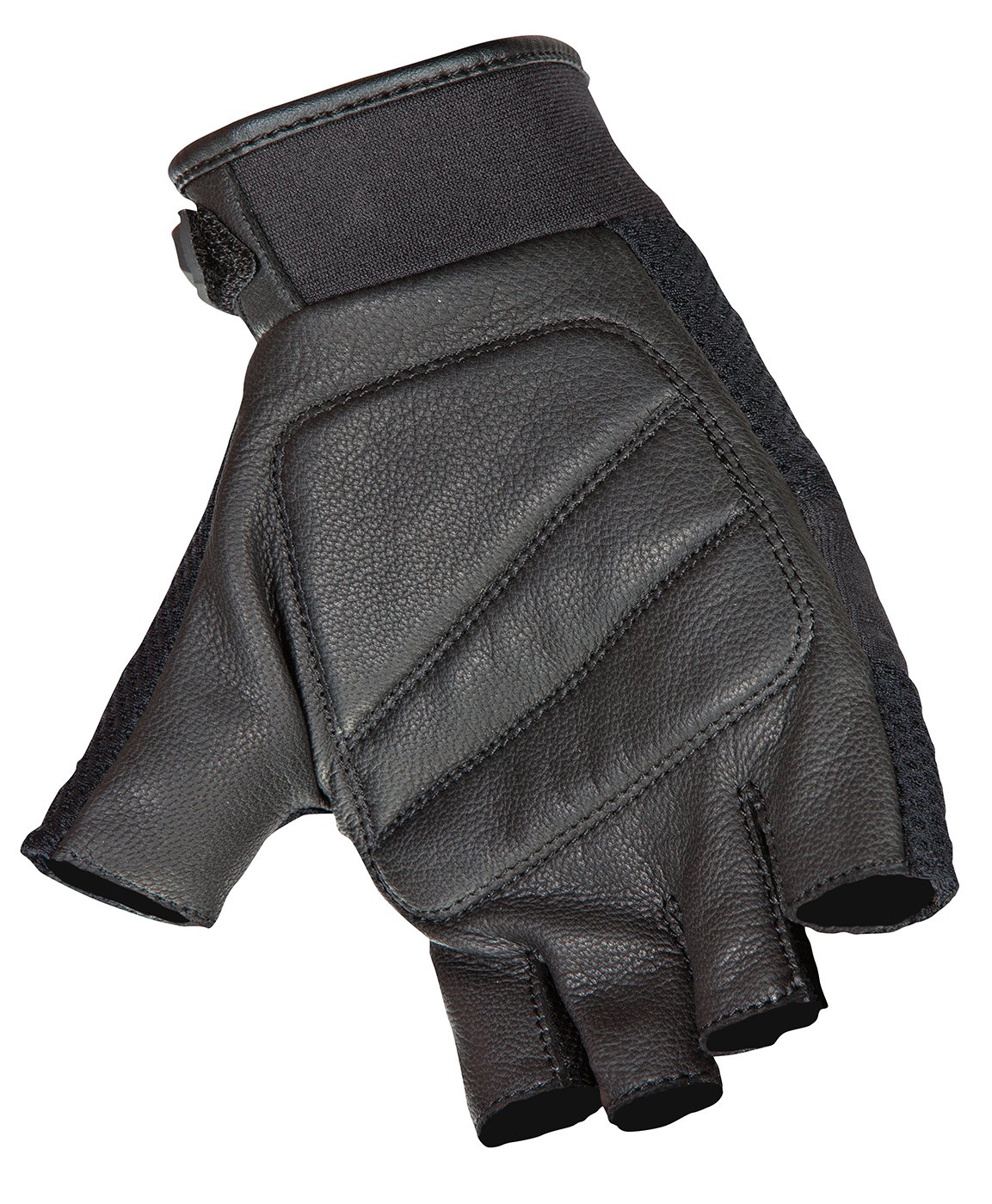 Joe Rocket Vento Men S Fingerless Motorcycle Riding Gloves Black Medium