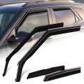 Auto Dynasty In-channel Window Visors For 2021-2026 Chevrolet Trailblazer 4pcs Front Left Right Deflectors Rain Guards Sun Wind 