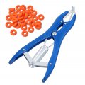 Castration Bander 100pcs Rubber Rings Balloon Expander Tool Pliers 