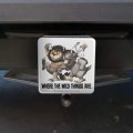 Where The Wild Things Are March Tow Trailer Hitch Cover Plug Insert