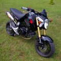 Minho Motorcycle Carbon Fibre Front Fender Fit For Honda Grom Msx125 Sf 2013-2016 Fairings Kit Parts