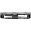 Subaru Forester Grille Assembly 2011 2012 2013 Chrome Shell Painted Silver Insert Plastic Su1200149 91121sc040 