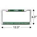 Southeastern Louisiana University Mascot Full Size Standard License Plate Metal Frame