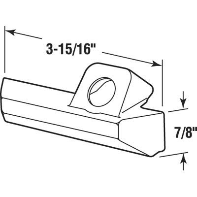 Casement Window Operator Cover For Pella Windows Right Hand Square Style Copperite