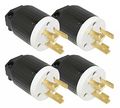Superior Electric 4 Pack Yga024 30 Amps 125v Nema L5-30p Twist Lock Heavy-duty 3-wire Replacement Electrical Plug Yga024-4pk 