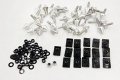Hongk- Silver Spike Fairing Bolts Kits Compatible With 2004 2005 2006 Yzf R1 Yzf-r1 Yzfr1 B01bn0nrnm