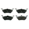 Premium Asm Brake Pad 085-1809 Ceramic Rear Disc Pads With Bonded Shims For Noise Reduction And Precision Cut Edges 