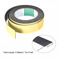 Uxcell Sealing Foam Tape 30mm Wide 1mm Thick 5m 16 4ft Long Self Adhesive Weather Strip For Window Door Insulation