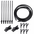 Uxcell 1 Set Windshield Washer Water Nozzle Spray No 8538112300 For Toyota 4runner 40th 2023