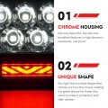 Tresound Led Third Brake Cargo Light For 2015-2022 Chevy Colorado Gmc Canyon 3rd Center High Mount Stop Lamp Chrome Housing