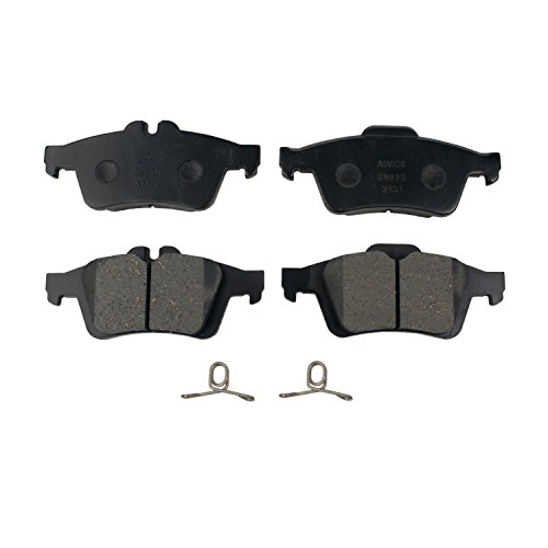 089-1753 Rear Brake Pad Precision Cut For Proper Fit And Durability