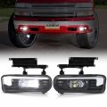 Auxbeam Led Fog Lights With Drl For Chevy Silverado 1500 2500 1999-2002 3500 2000-2001 Chevrolet Suburban Tahoe 2000-2006 Dot 