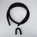 Whirlpool 285666 Genuine Oem Drain Hose For Washers Black A Replaces 384498 388418 661577