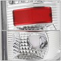 Auto Dynasty Compatible With 99-07 Ford Super Duty Full Led Tail Light 3rd Third Brake Lamp Chrome Clear