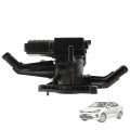 Engine Thermostat For 2020 2022 Kia Rio Lx S And Hyundai Accent Se Sel Limited 1 6l L4 Replace 25600-2m002 256002m002 Coolant 
