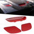 Red Hood Bezels Replacement For 2015-2018 Dodge Challenger Srt Hellcat Replace 68184352ab 68184353ab 