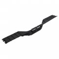 Kuafu Rear Bumper Step Pad Compatible With 2007-2014 Toyota Tundra To1191101 520570c030 Face Bar Molding Trim Plastic Pp Black