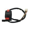 Ja-all 8 Wire Lh Handlebar Starter Switch With Choke Lever 50cc 250cc