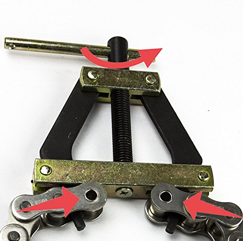 Roller Chain Tools Kit For Ansi 60 80 100 And More Holder Puller Breaker Cutter