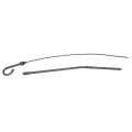 1968 To 1972 Oldsmobile V8 Small Block Engine Oil Dipstick And Tube Fits 350 Cid W30 W31 Factory Correct With Blue End Part 