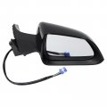 Applianpar Right Passenger Side Door Mirror Assembly For Tesla Model 3 2017-2023
