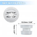 X Autohaux 2 Pcs Rv Plumbing Vent Cap Camper Attic Roof Sewer Covers Fit 1 To 3 8 In Pipe Bathroom Drain Prevent Nesting For