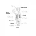 Fuel Injectors 12580681 Fits 2004-2010 For Chevy Gmc Buick 4 8 5 3 0 6 2 1