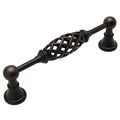 Cosmas 1749-5orb Oil Rubbed Bronze Birdcage Cabinet Hardware Handle Pull 5 128mm Hole Centers 