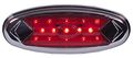Maxxima M27005r 15 Led Red Clearance Marker Light With Stainless Steel Bezel 