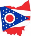 Stickertalk Die Cut Ohio Vinyl Sticker 4 25 Inches By 5 
