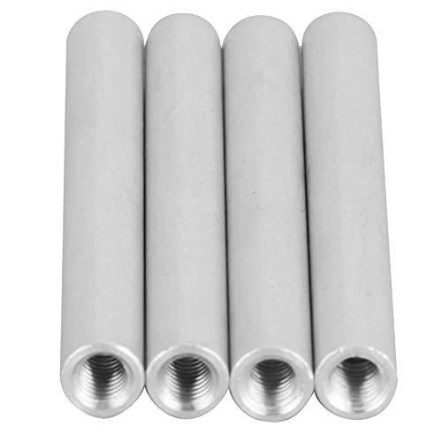 4pcs Aluminum Standoffs Round Tube Extension Support M4 X 0 7mm Female Threads 60mm Length Robotics Accessories