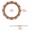 Caltric Clutch Friction Steel Plates And Springs Kit Compatible With Honda Cbr1000rr 2004 2005 2006 2007