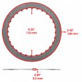 Caltric Clutch Friction Steel Plates And Springs Kit Compatible With Honda Cbr1000rr 2004 2005 2006 2007