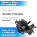 X Autohaux Engine Motor Mount Front Right Upper 50826-sel-e01 For Honda Fit 2007-2008 Torque Strut Bracket