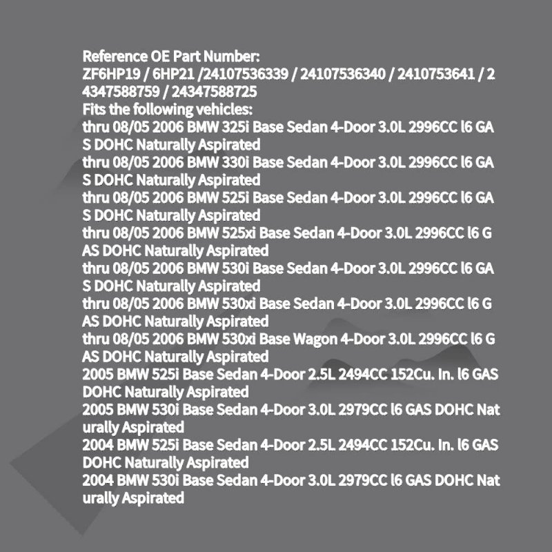 4pcs Zf6hp19 6hp21 Valve Body To Case Sleeve Seal Kit For Bmw Replace 24107536339 24107536340 2410753641 24347588759