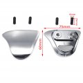 Httmt- Chrome R1 R6 Mirror Base Plate Compatible With 2015-2022 Yzf-r1 2017-2020 Yzf-r6 Rearview Off Plates