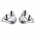 Httmt- Chrome R1 R6 Mirror Base Plate Compatible With 2015-2022 Yzf-r1 2017-2020 Yzf-r6 Rearview Off Plates