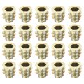 150pcs Threaded Inserts M5-0 8x10 Zinc Alloy Hex-flanged Nut Hex Socket Drive Bolt Fastener Connector For Wood Furniture Nuts 