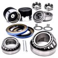 2 Trailer Hub Rebuild Kits 1 25 In And 75 5200 To 7000lbs Axle Wheel Spindles 25580 25520 Lm67048 Lm67010 Greaseable Bearing 