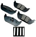 Act952 Proact Ultr Ceramic Disc Brake Pad Kit For Trucks Rear Position Grey